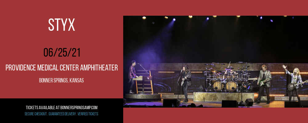 Styx at Providence Medical Center Amphitheater tickets Styx at Providence Medical Center Amphitheater