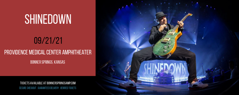Shinedown at Providence Medical Center Amphitheater tickets Shinedown at Providence Medical Center Amphitheater