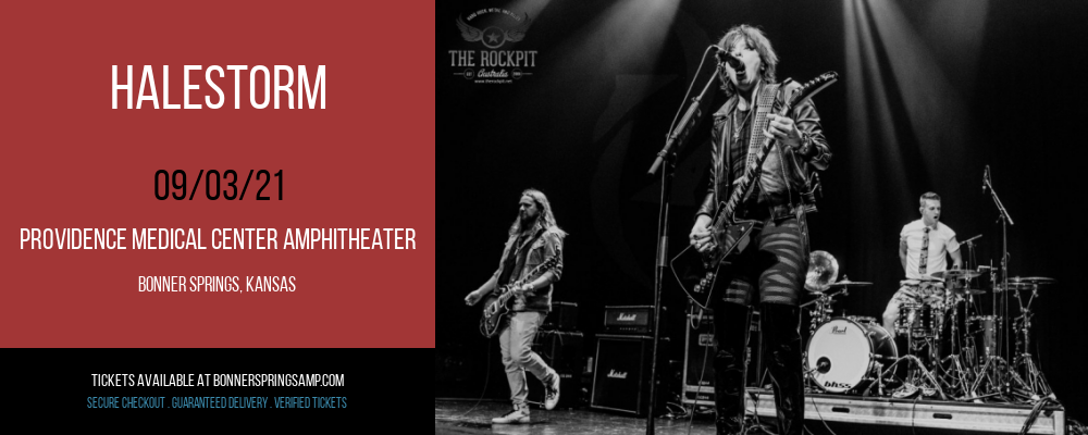Halestorm at Providence Medical Center Amphitheater tickets Halestorm at Providence Medical Center Amphitheater