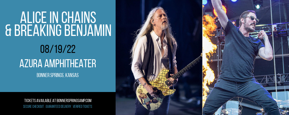 Alice in Chains & Breaking Benjamin at Azura Amphitheater tickets Alice in Chains & Breaking Benjamin at Azura Amphitheater