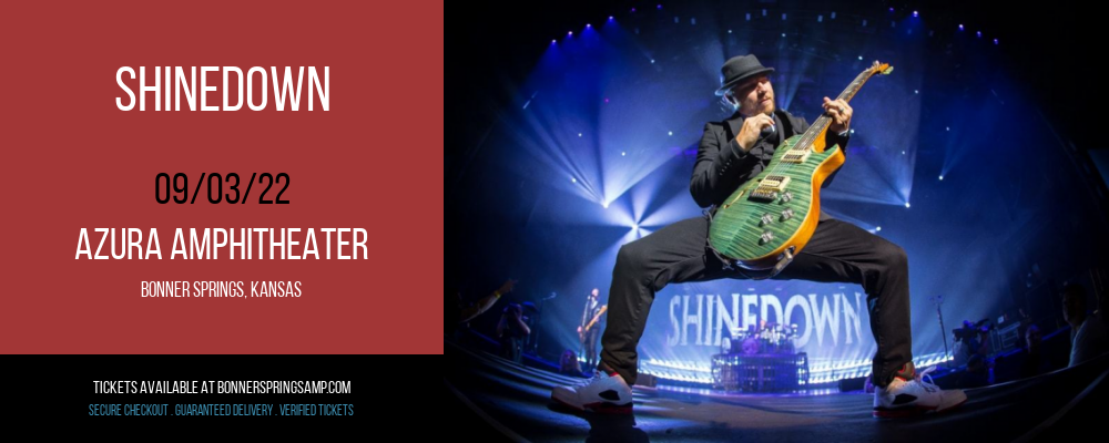 Shinedown at Azura Amphitheater tickets Shinedown at Azura Amphitheater