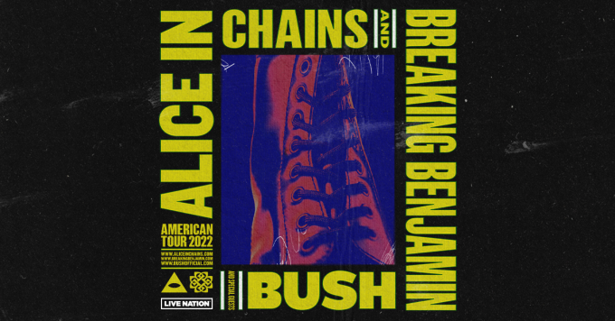 Alice in Chains & Breaking Benjamin at Azura Amphitheater