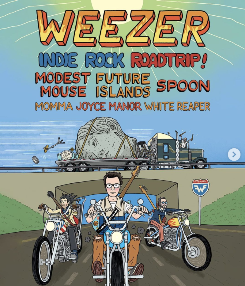 Weezer, Modest Mouse & Momma at Azura Amphitheater