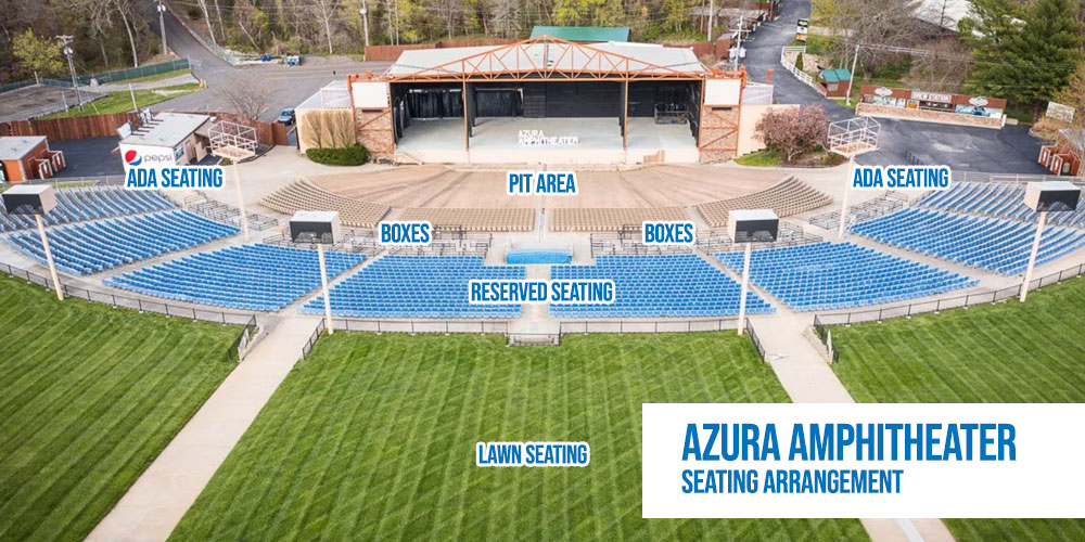 azura amphitheater seating area
